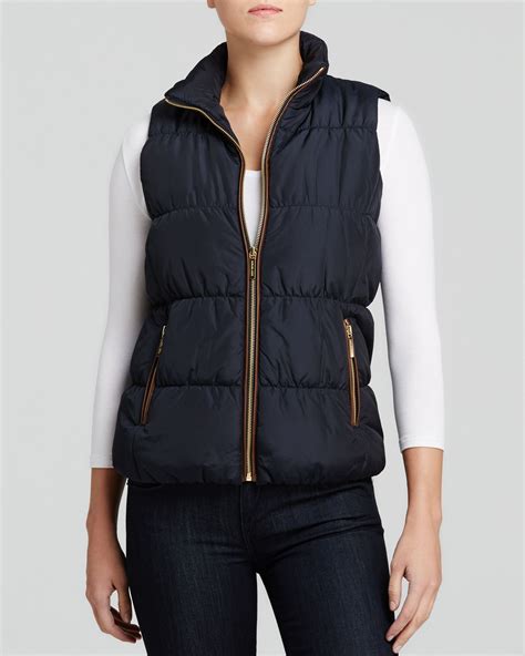 michael kors suit vest|michael kors puffer vest women's.